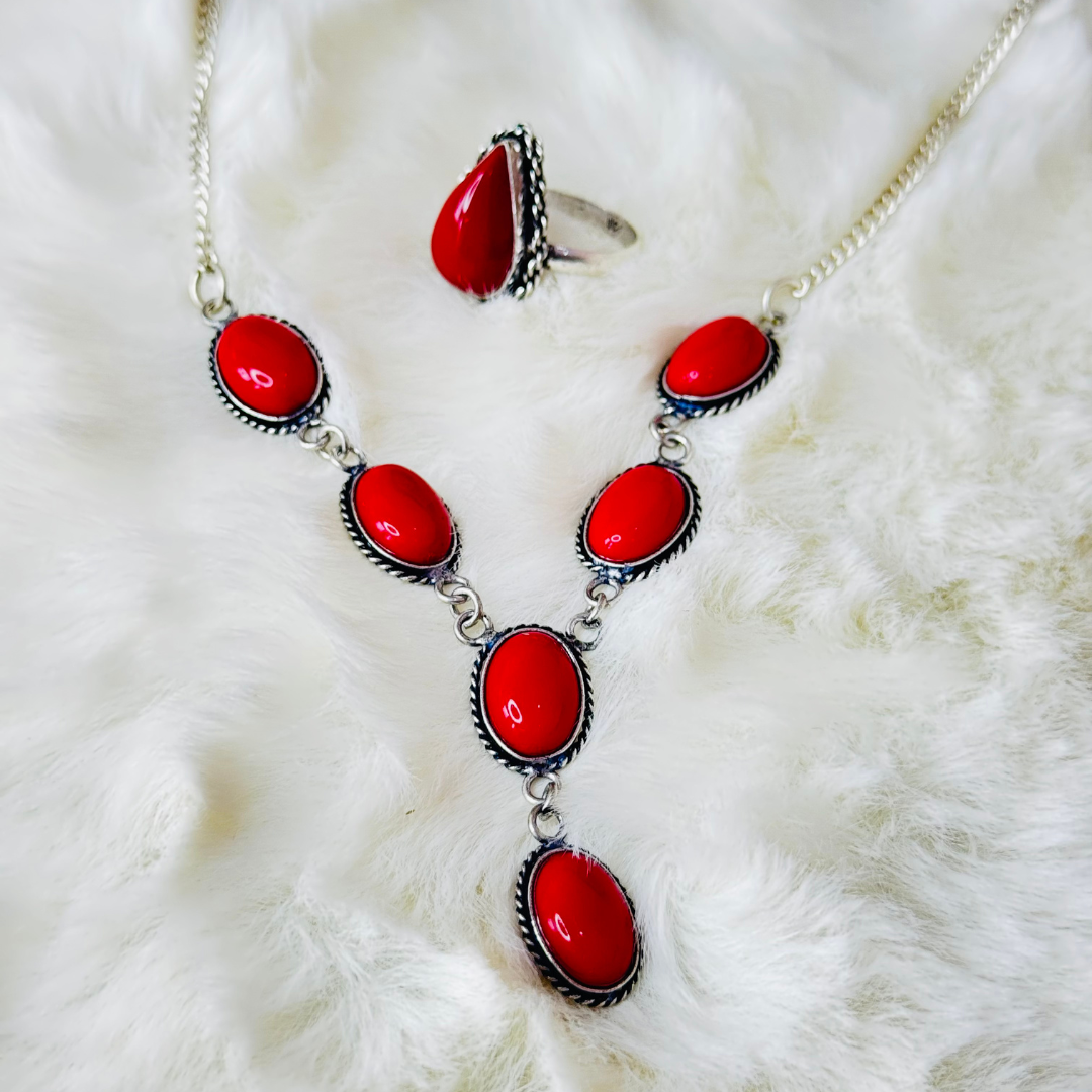 Balusha Red Radiance Jewelry