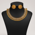 Balusha Traditional Sparkle Necklace Set
