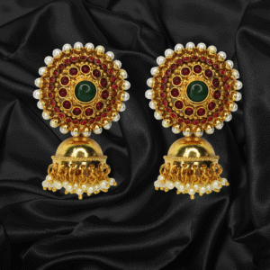Radiant Kundan Jhumka Earrings