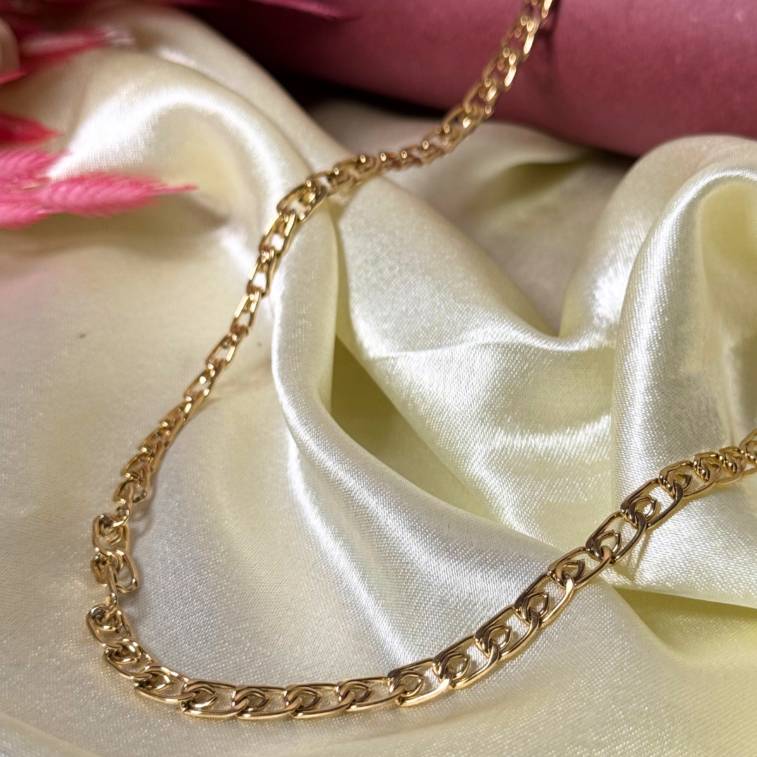 Balusha Heavy-Look Modern Gold Chain - Image 2