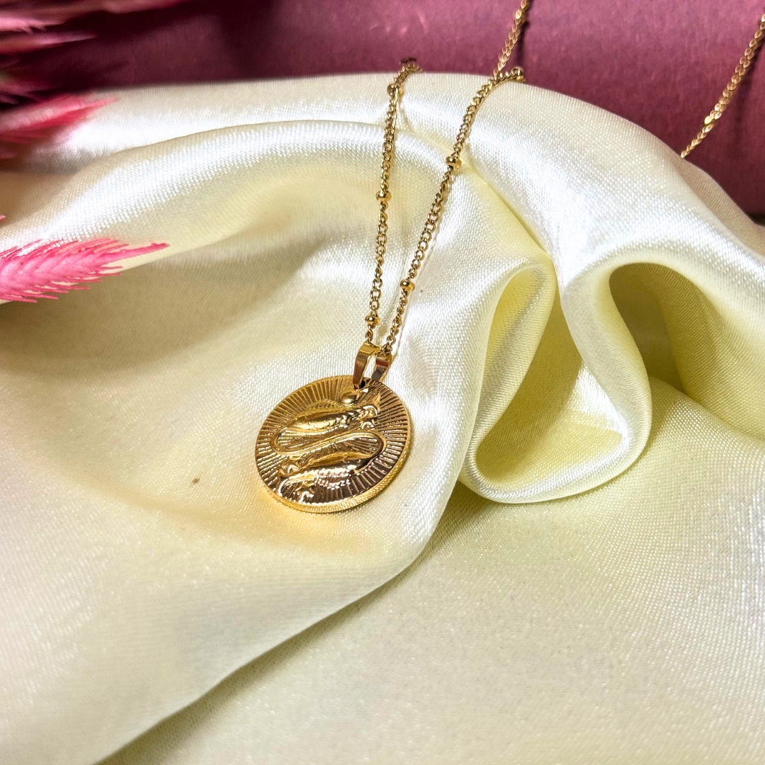 Balusha Graceful Snake Gold Pendant - Image 3