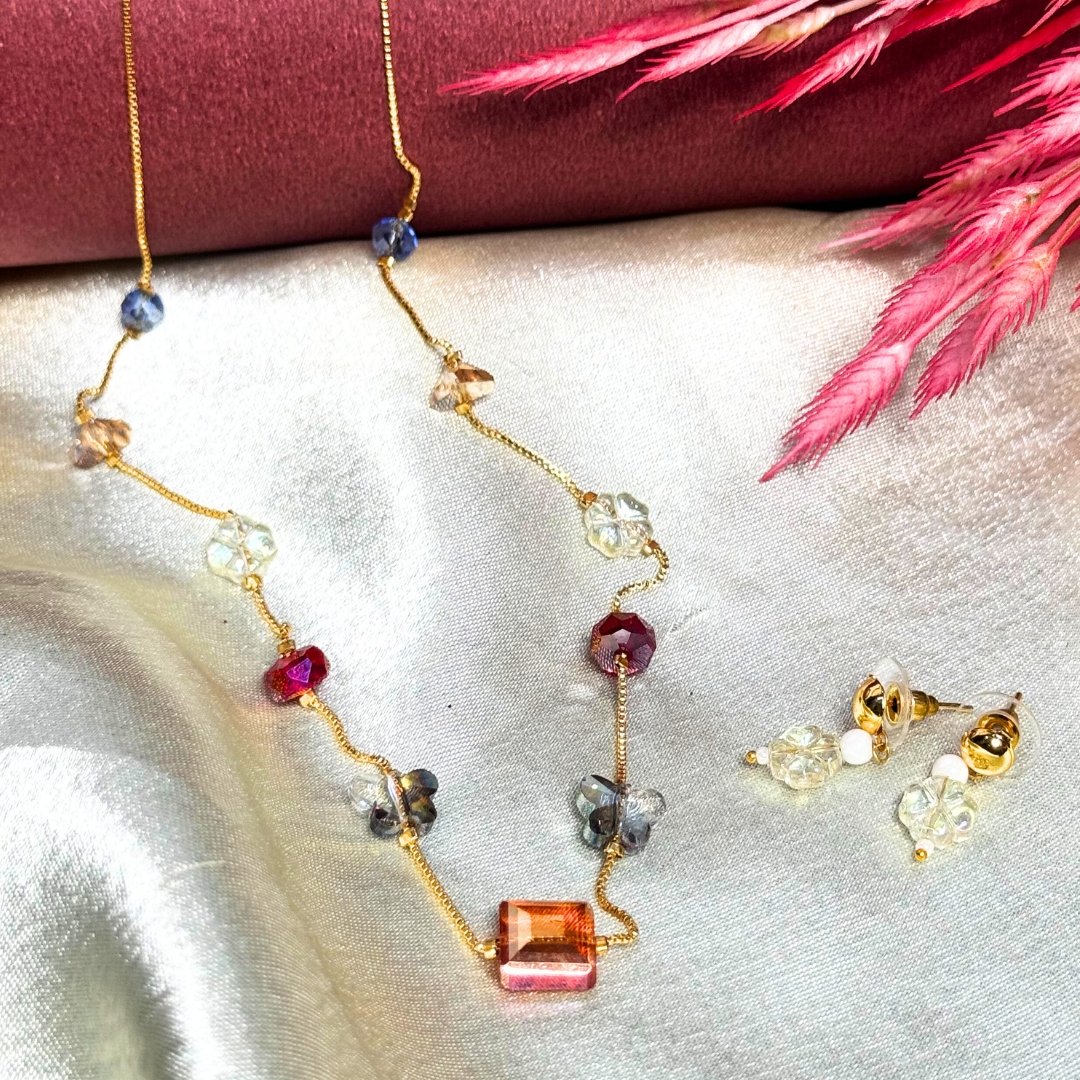 Balusha Timeless Colorful Crystal Jewelry Piece