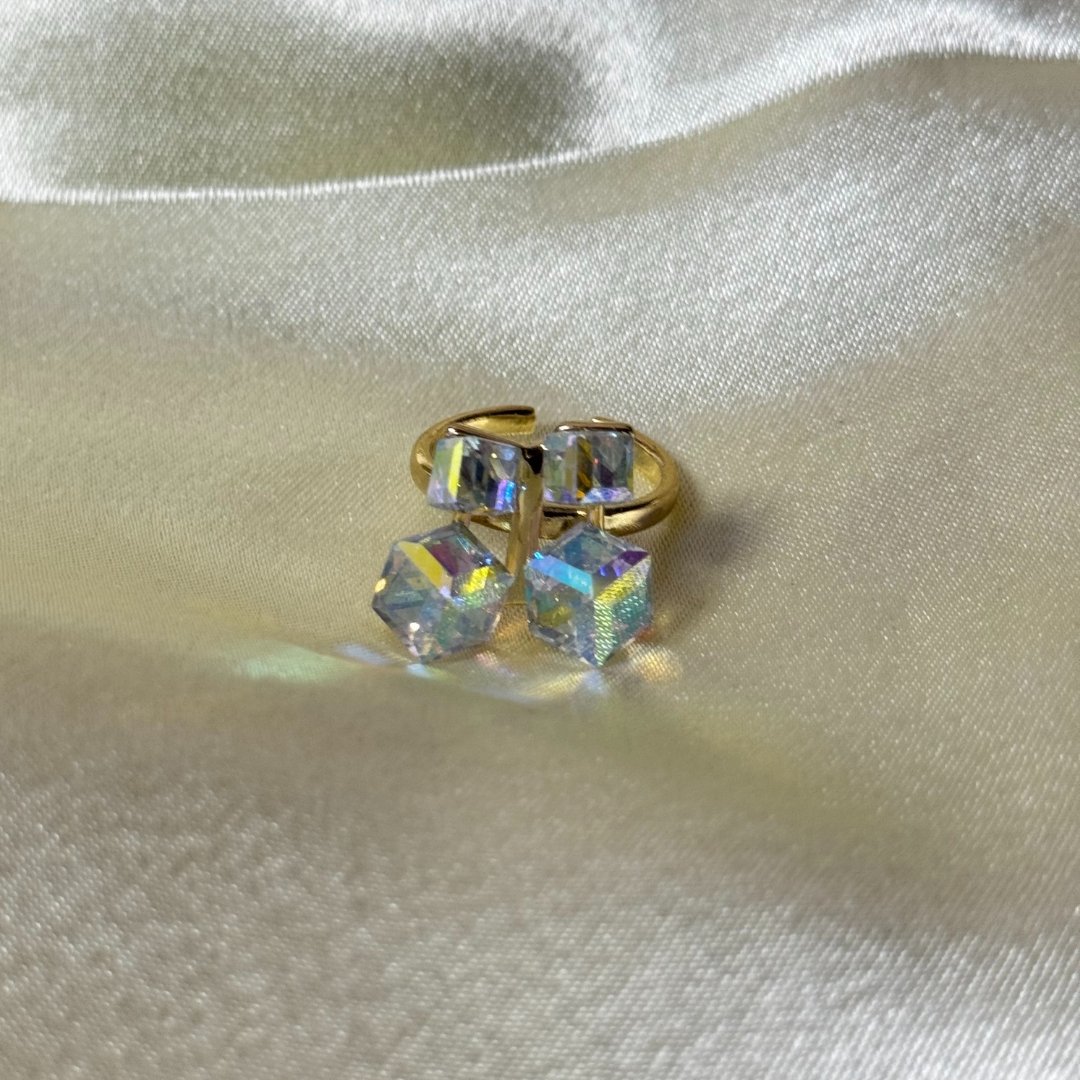 Crystal Cube Ring - Image 2