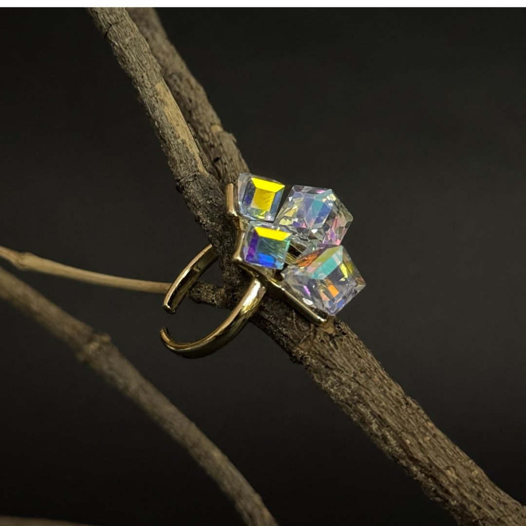 Crystal Cube Ring - Image 4