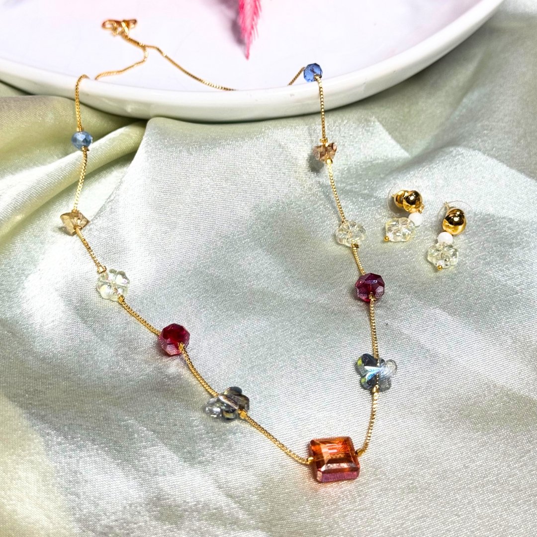 Balusha Timeless Colorful Crystal Jewelry Piece - Image 3