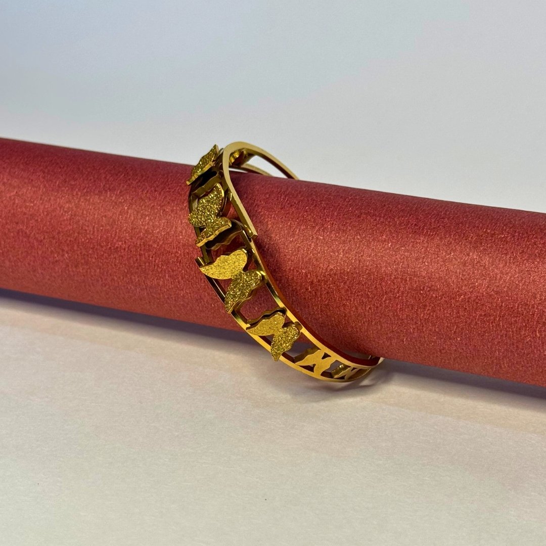 Golden Butterfly Charm