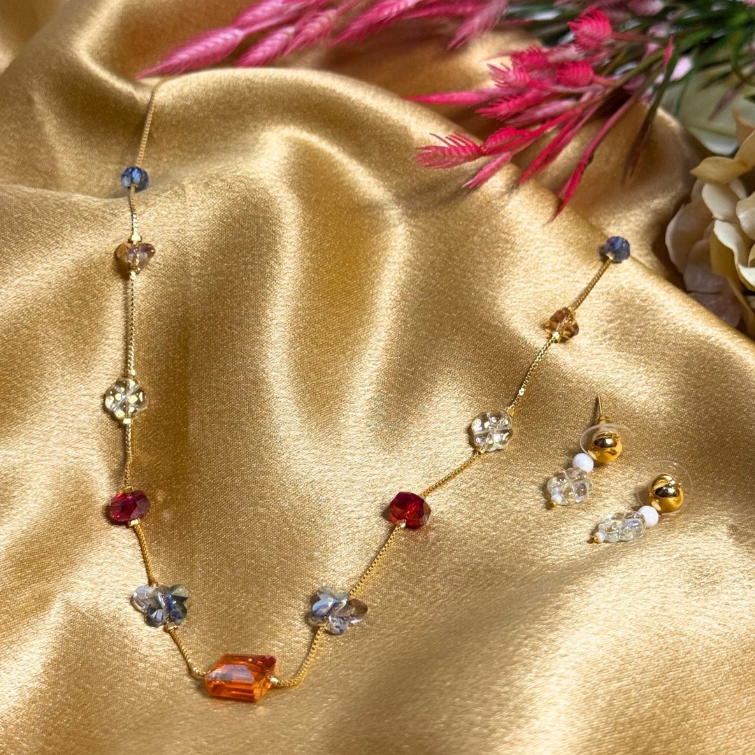 Balusha Timeless Colorful Crystal Jewelry Piece - Image 2