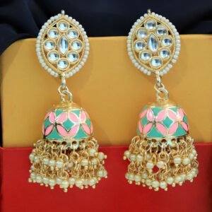 Colorful Enamel Jhumka
